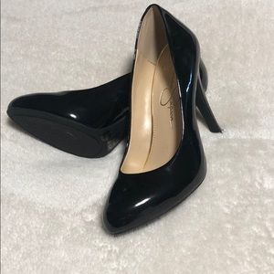 Jessica Simpson Shoes - Black shiny pumps Jessica Simpson Shoes - Black shiny pumps